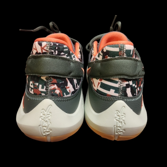 Nike Zoom Freak 2 Ashiko Basketball Shoes Sneakers Green Orange Greek Freak 13 - Picture 3 of 9